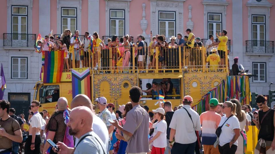 March for LGBTI+ rights in Lisbon