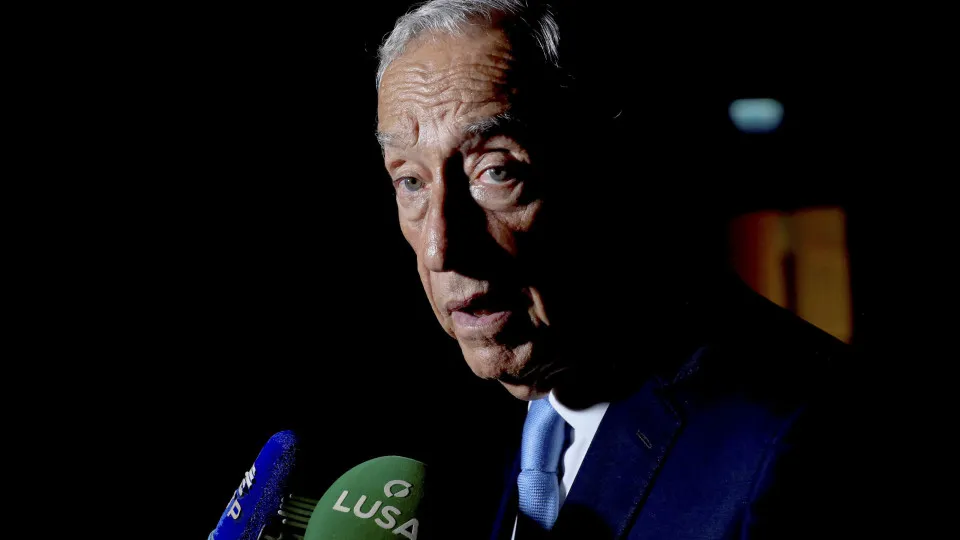 Marcelo Rebelo de Sousa em Luanda