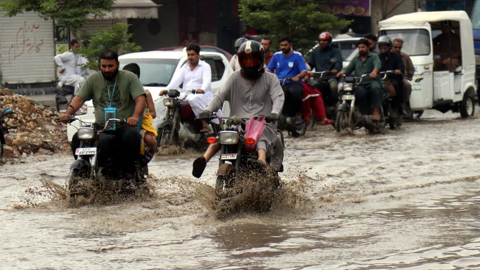 Monsoon rains in Pakistan