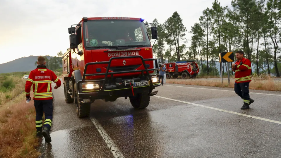 Forest fire at Castelo Branco district