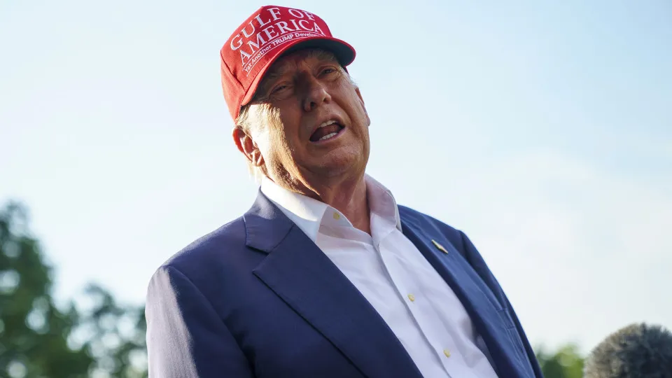 US President Trump leaves for Florida to visit a new immigration detention facility