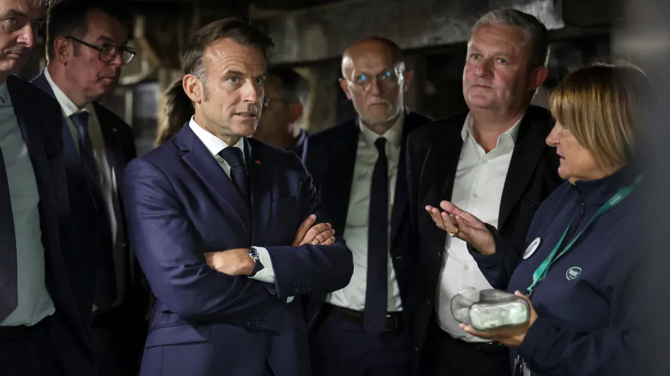 French president visits Roquefort to mark cheese's 100 years of protected designation