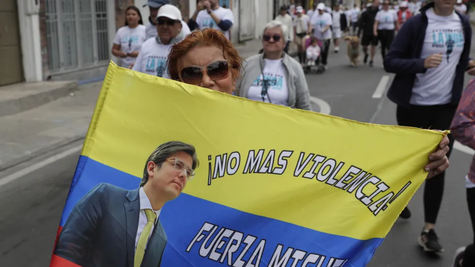 Solidarity events for Miguel Uribe