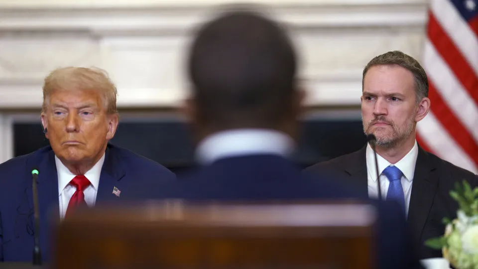 US President Donald Trump meets African leaders at the White House
