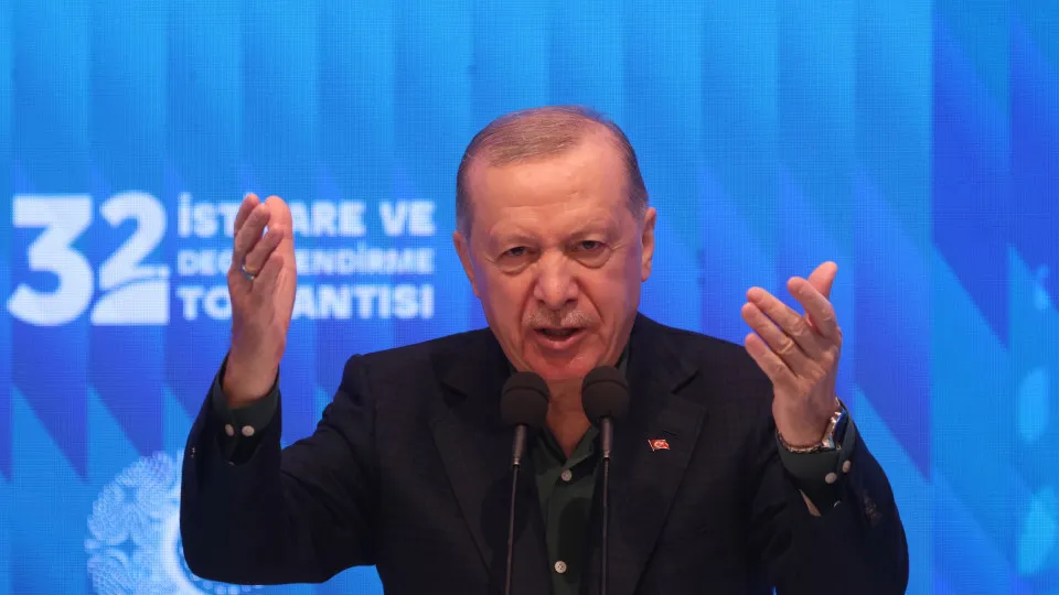 Turkish President Erdogan attends Consultation and Evaluation Meeting
