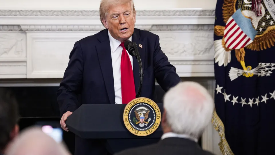 Trump participates in the White House Faith Office Luncheon in Washington