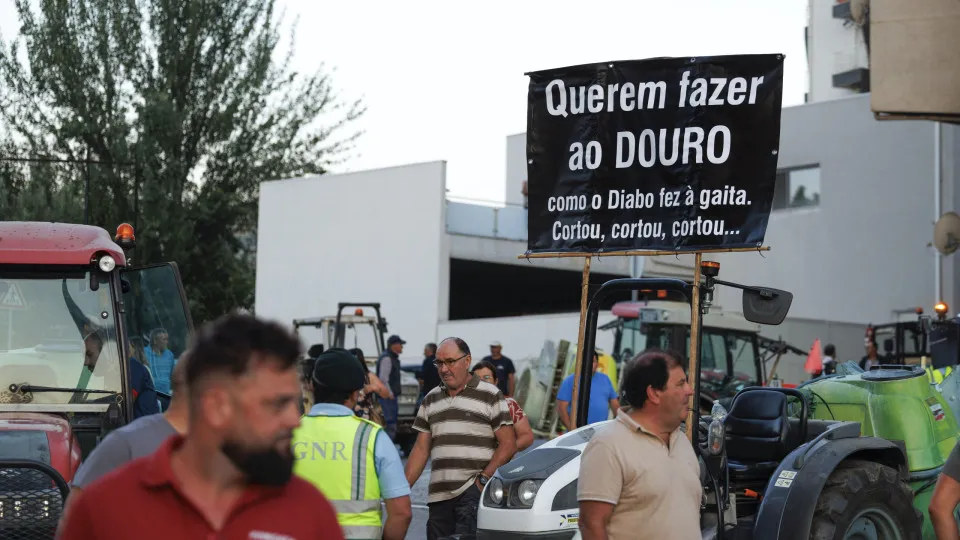 Protesto de viticultores