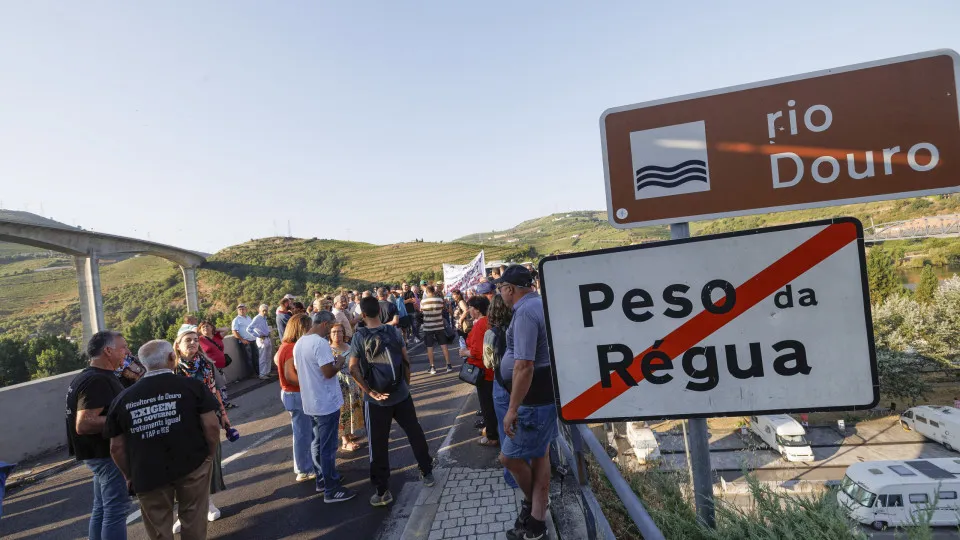 Protesto de viticultores