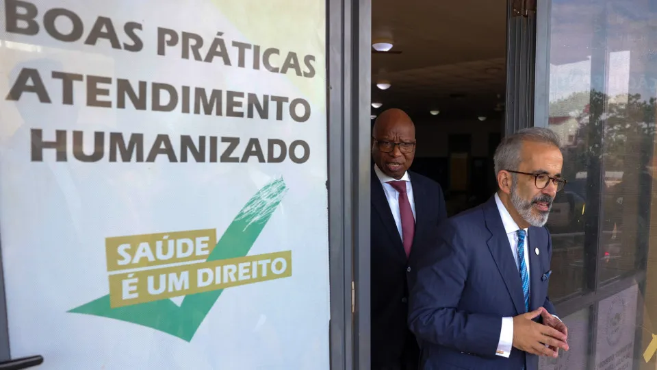 Paulo Rangel visita ao Hospital Militar em Bissau