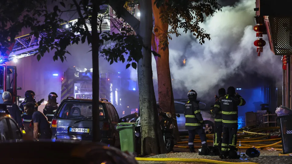 Incêndio em Lisboa