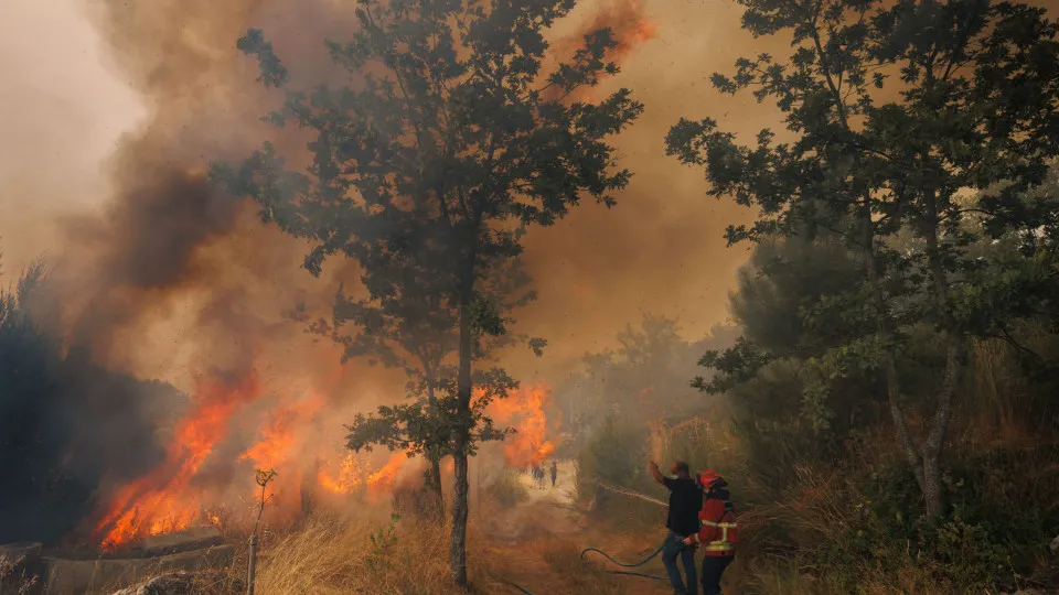 Incêndio na Aldeia de Gontães, Vila Real