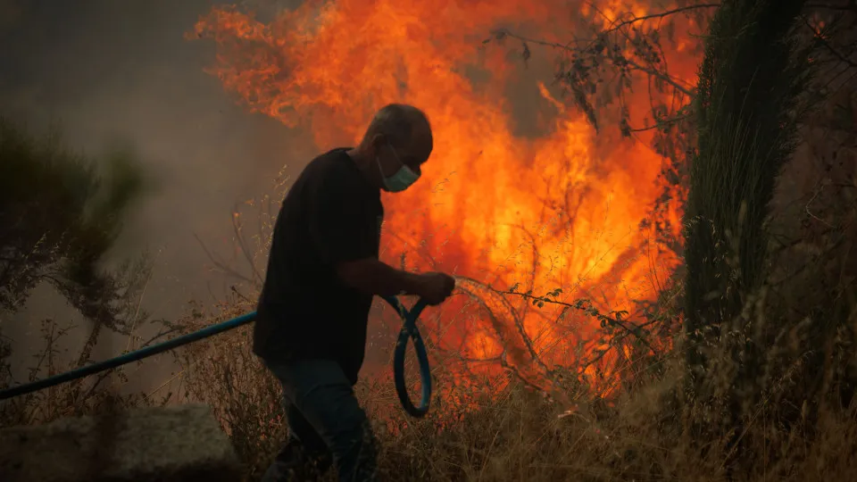 Incêndio na Aldeia de Gontães, Vila Real