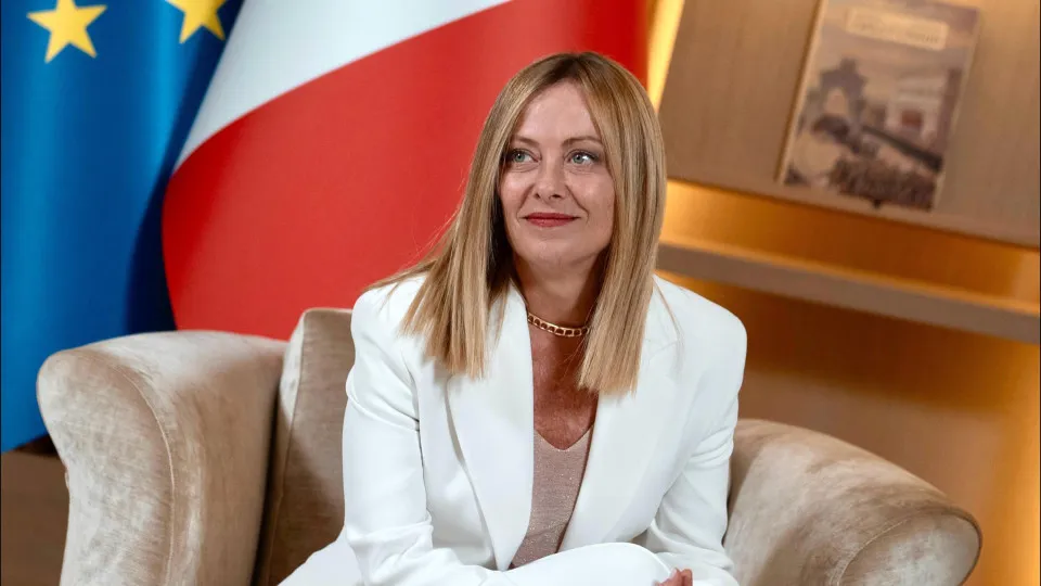 Italian Prime Minister Giorgia Meloni visits Belgrade