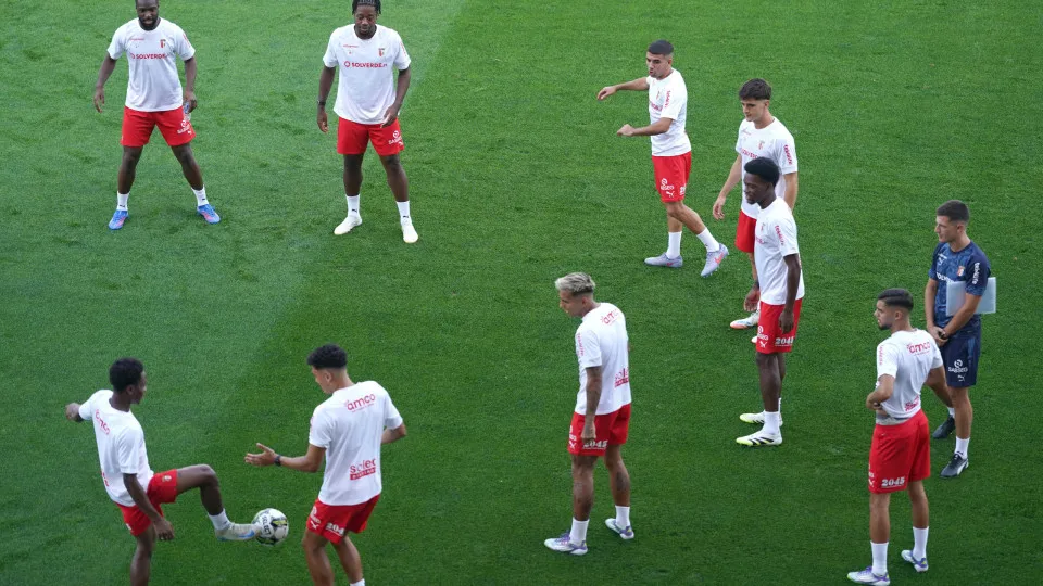 Europa League: Sporting de Braga training session