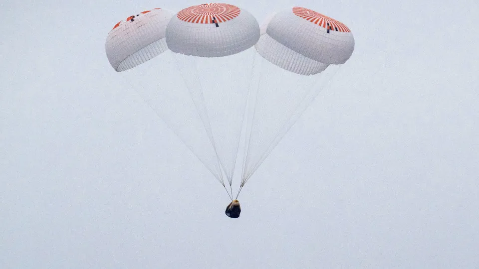 NASA's SpaceX Crew-10 Splashdown