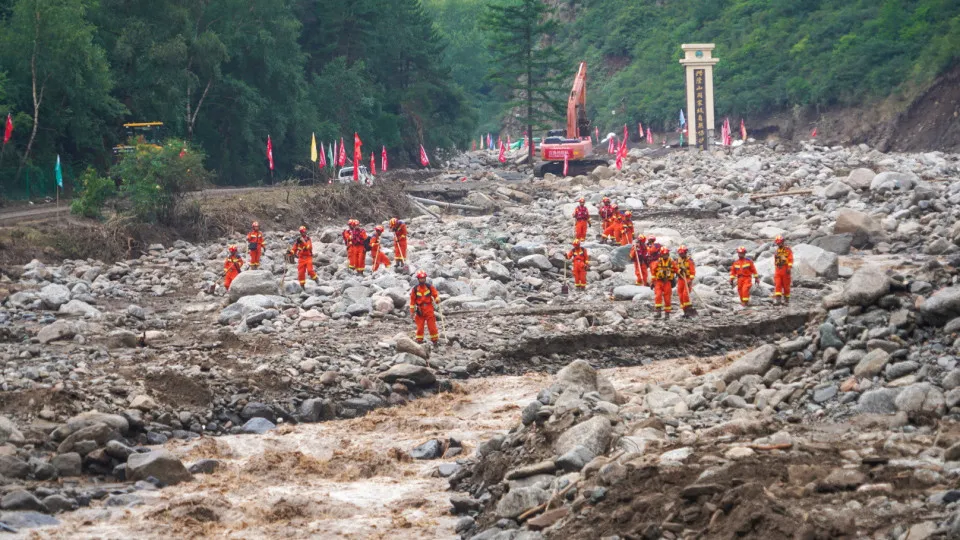 At least 13 dead in floods in China's Yuzhong County