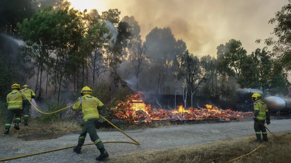 Incêndio em Trancoso