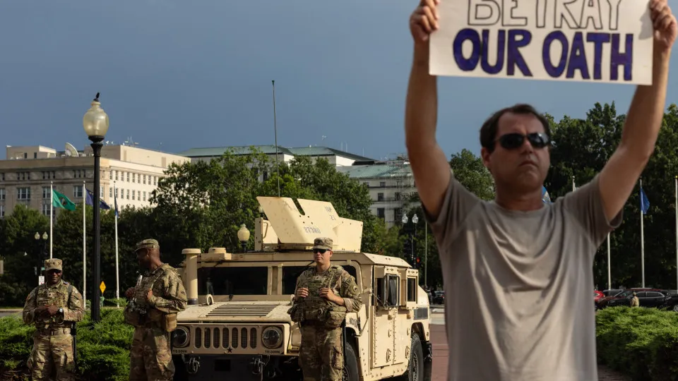 National Guard and Federal Agents ramp up enforcment operations in nation's capitol