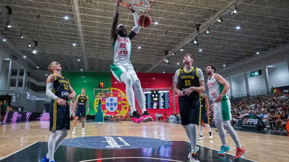 Basketball Portugal x Sweden