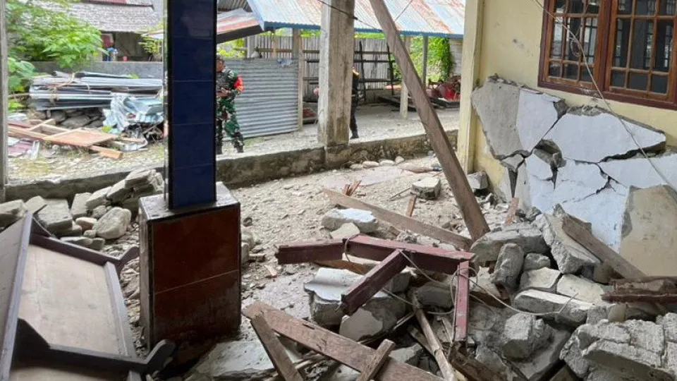 Magnitude 6.0 earthquake hits Central Sulawesi in Indonesia