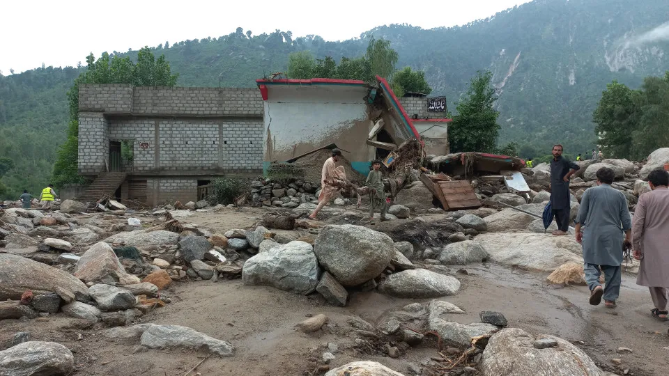 Rescue and relief operation continues following floods in Pakistan