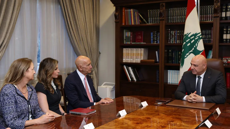 US Special Envoy for Syria Thomas Barrack visits Lebanon