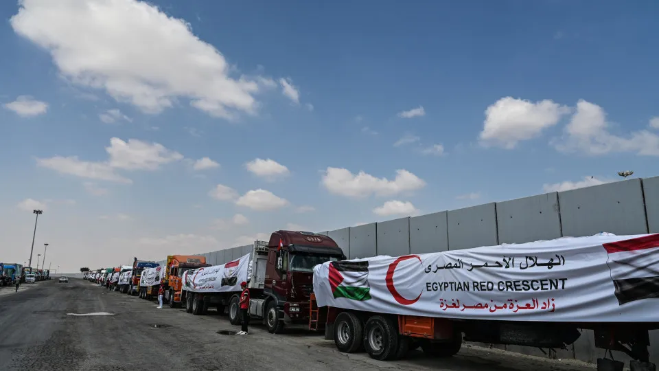 Israel rejeita até 40% da ajuda humanitária enviada do Egito para Gaza