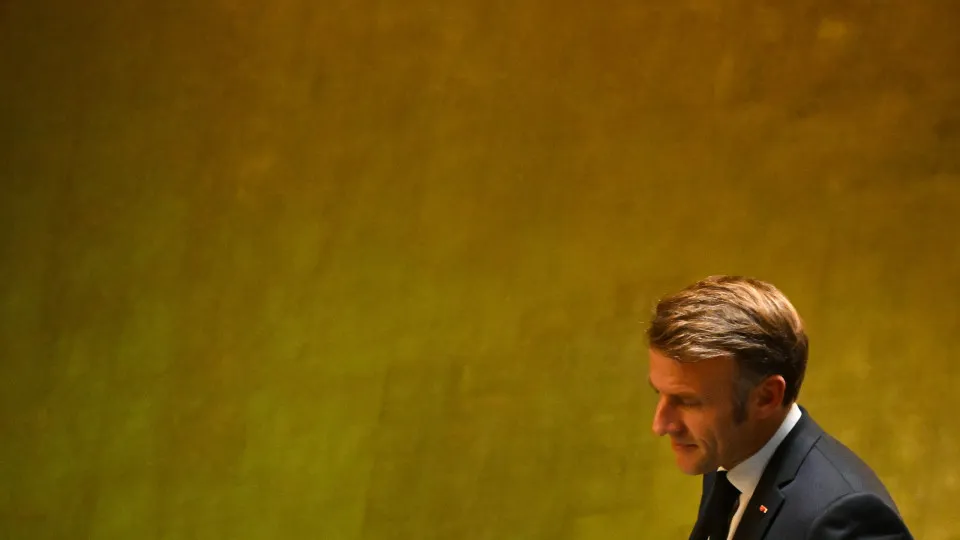 Macron diz a Trump que solução militar "não funciona" face ao Hamas