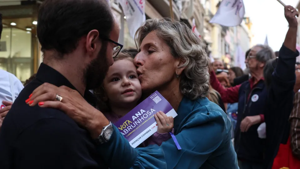 Ana Abrunhosa vence em Coimbra pela coligação PS/Livre/PAN
