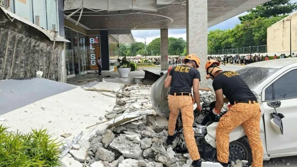 Réplica de 6,7 atinge sul de Filipinas após sismo que fez seis mortos