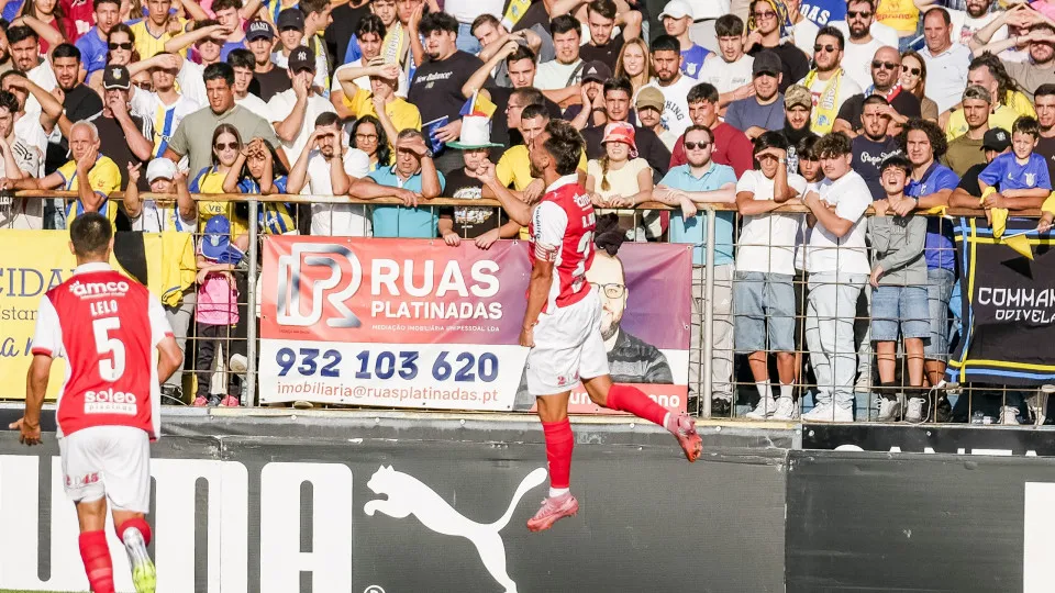 Sp. Braga sofre, mas supera Bragança na Taça. Arouca bate Portimonense