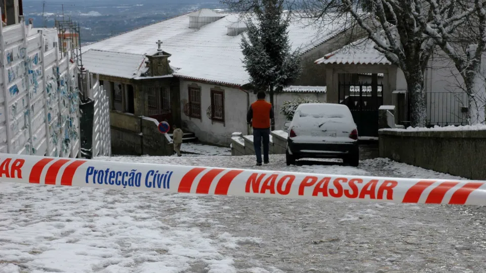 Guarda sob aviso laranja por causa da neve