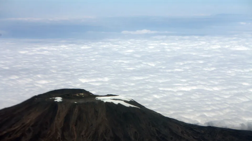Glaciers disappear on Mt. Kilimanjaro