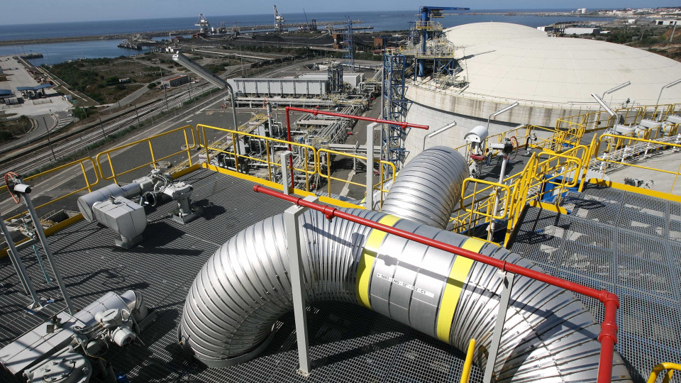 Sines assegurou 100% do abastecimento de gás natural em fevereiro