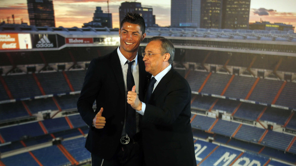 Ronaldo enviou mensagem a Florentino após vitória no Euro