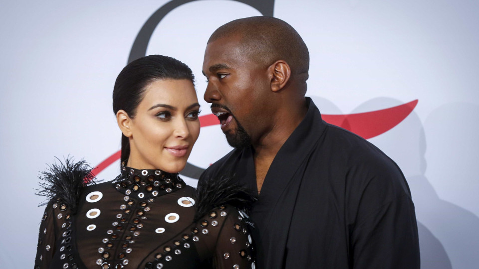 O look de Kim Kardashian para um 'date' com Kanye West