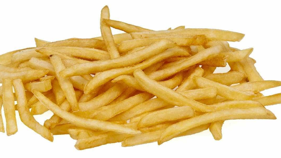 Os 14 ingredientes que ingere quando come batatas fritas