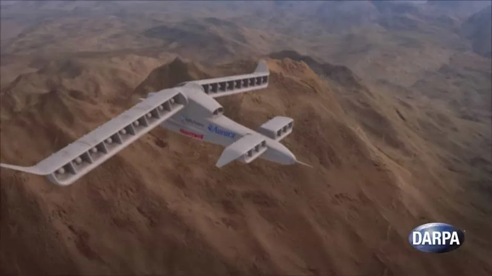 DARPA revela o seu novo avião de descolagem vertical