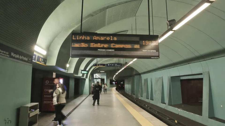 Concluída renovação da estação do Metro do Marquês de Pombal