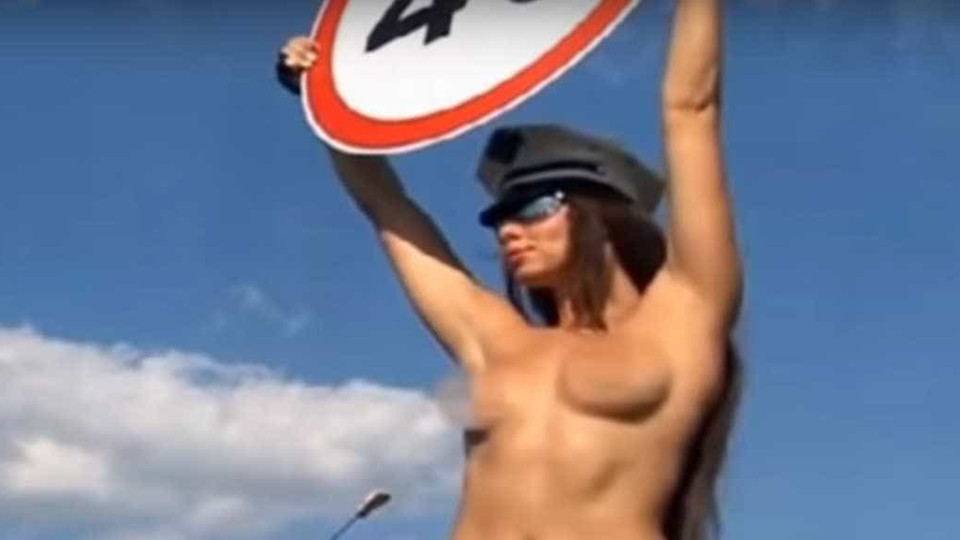 Mulheres em topless para evitar acidentes? Rússia testou e resultou