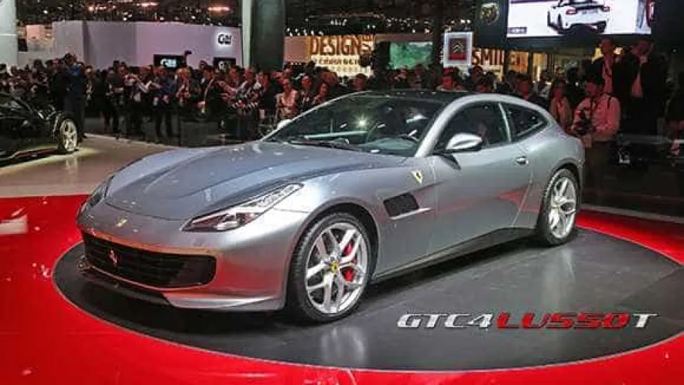 Ferrari apresenta o seu primeiro V8 de quatro lugares