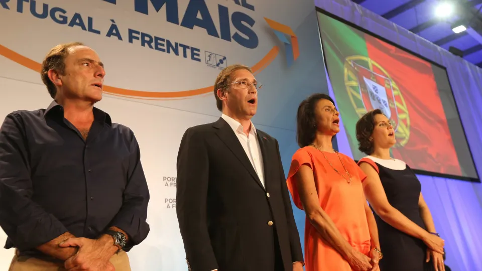 Passos e Cristas assinalam a morte de Sá Carneiro e Amaro da Costa