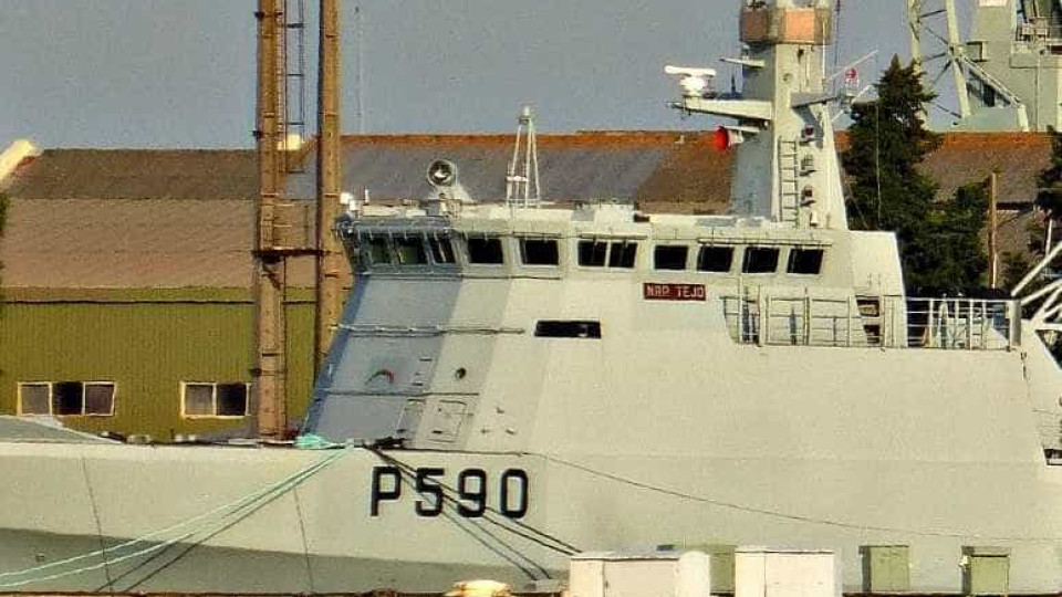 Marinha assinala largada do NRP Tejo rumo à Madeira para primeira missão