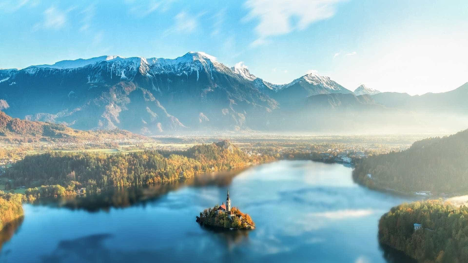 Lago Bled, um lugar encantado na Eslovénia
