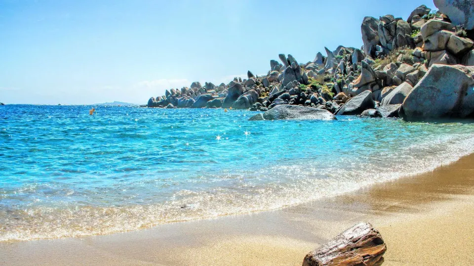 Cala Acciarino, Ilhas Lavezzi (Córsega)