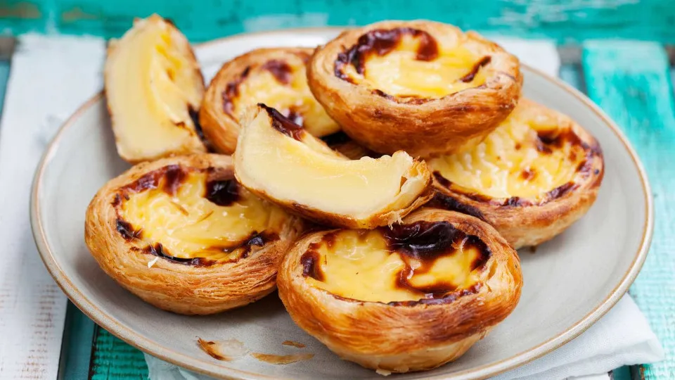 Receita de pastel de nata caseiro 