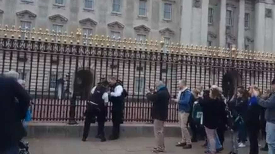 Mulher detida por tentar entrar no Palácio de Buckingham