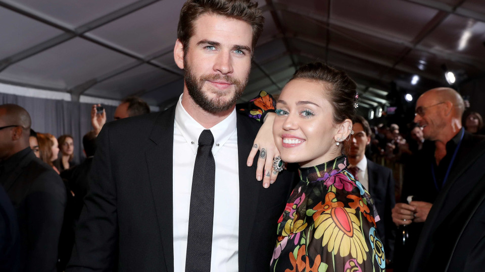 Liam Hemsworth não quer saber dos 'mil e um romances' de Miley Cyrus