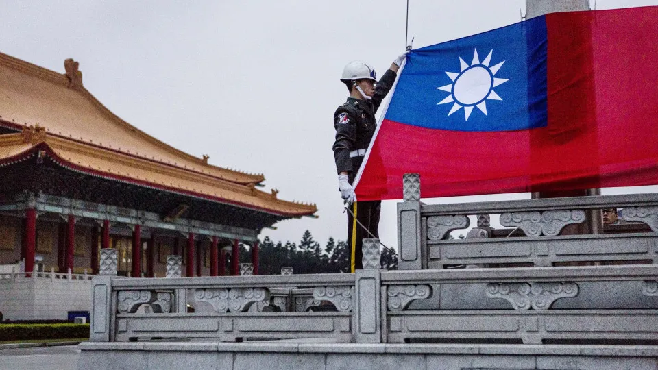 taiwan flag, bandeira