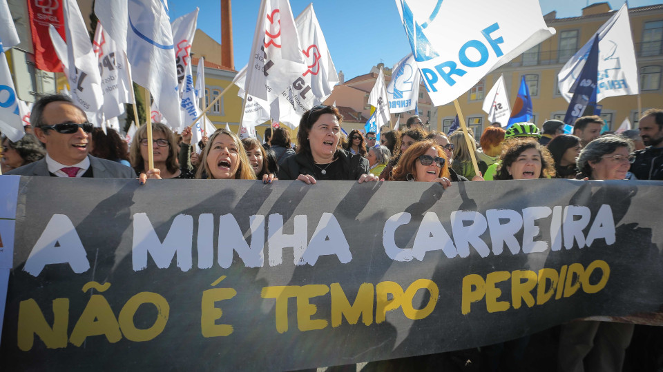 Governo insiste em recuperar tempo de serviço dos docentes só em 2020